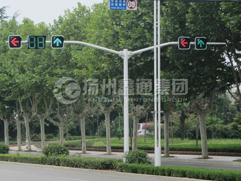 XHDG-041，Y型雙挑信號(hào)燈桿